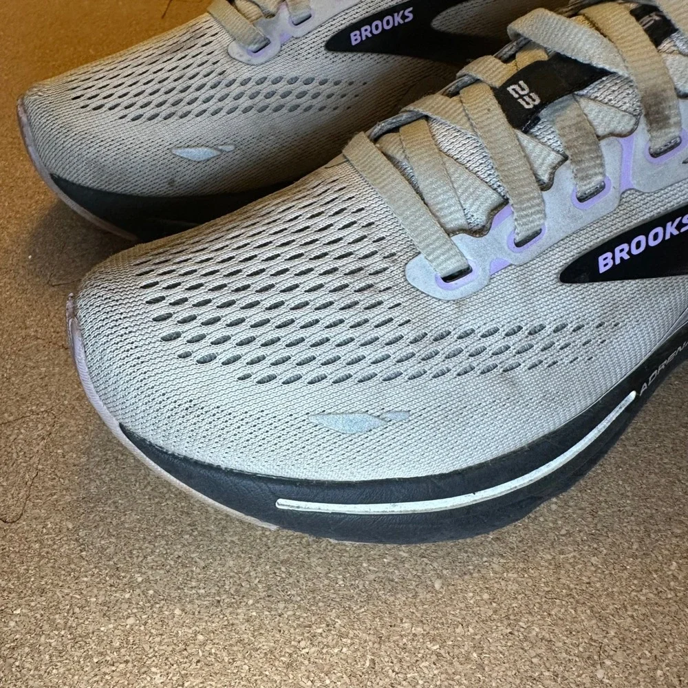 Brooks Adrenaline GTS 23 Womens Running Shoes Grey Purple 1203811B039 Size 7.5 - Picture 10 of 10